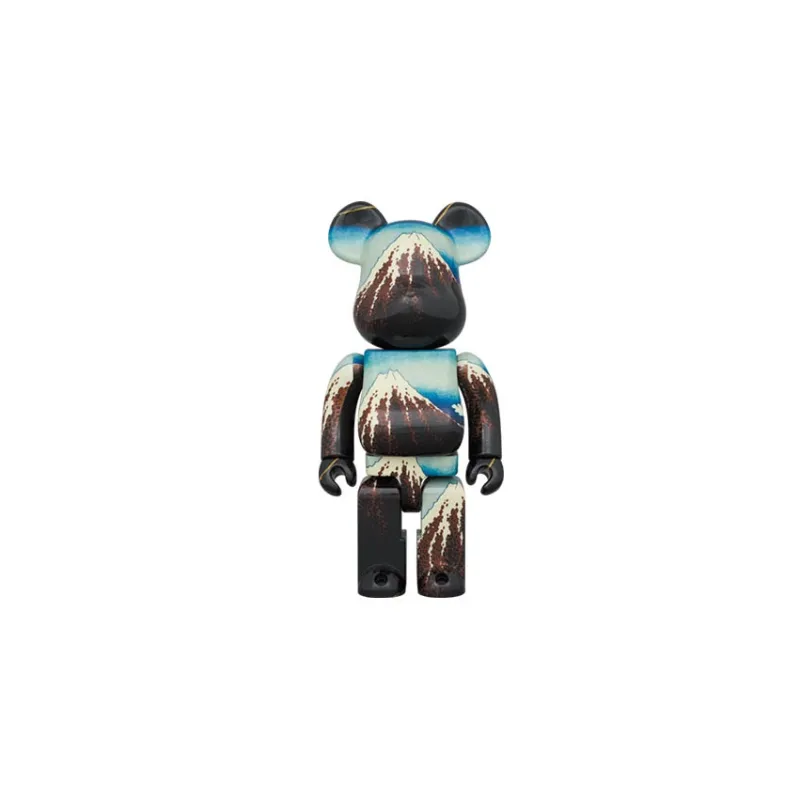 BE@RBRICK X Kitasai Katsushika 'White Rain Under The Thirty Six Views Of Mount Fuji'-3