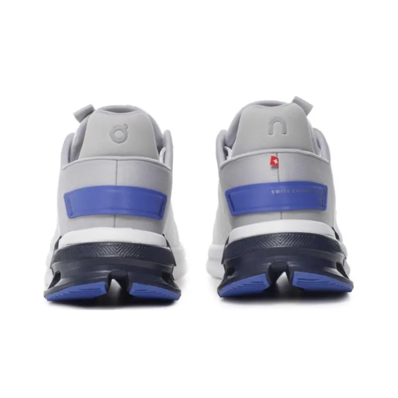 On Cloudnova Grey White-3