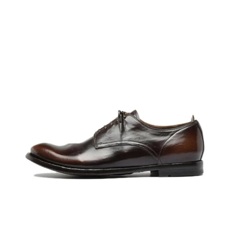 Officine Creative Leather Derby Shoes-0