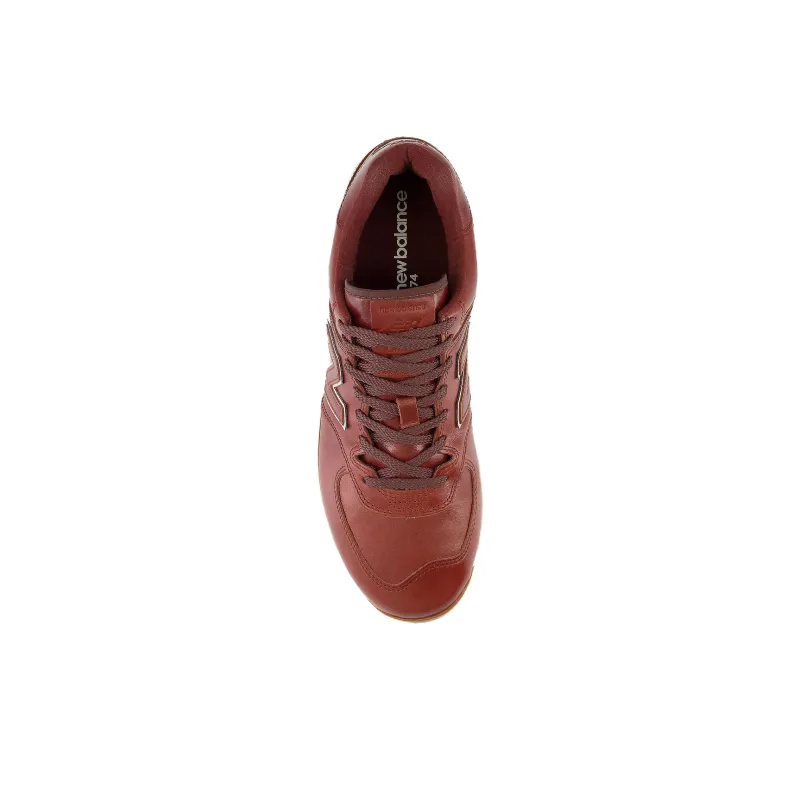 New Balance NB Fresh FoamNB 574 Slip Resistant And Breathable Low Top Outdoor Shoes Men's Red-3