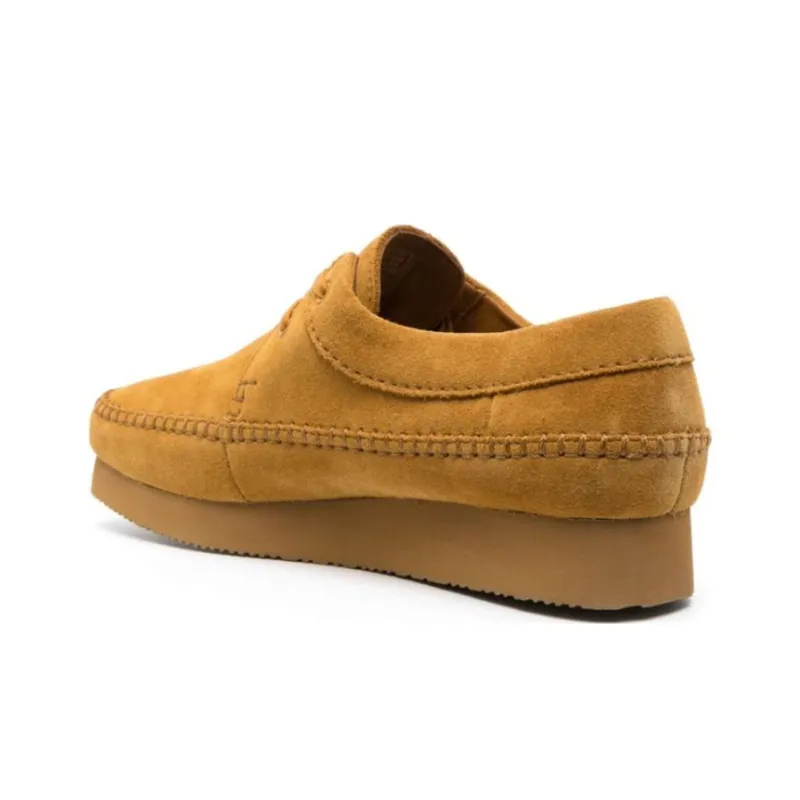 Clarks Suede Lace up Shoes-2