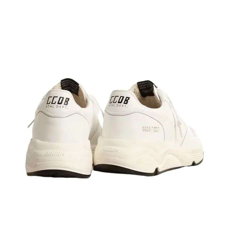 Golden Goose Running Sole Low Top Casual Shoes Women's White-3
