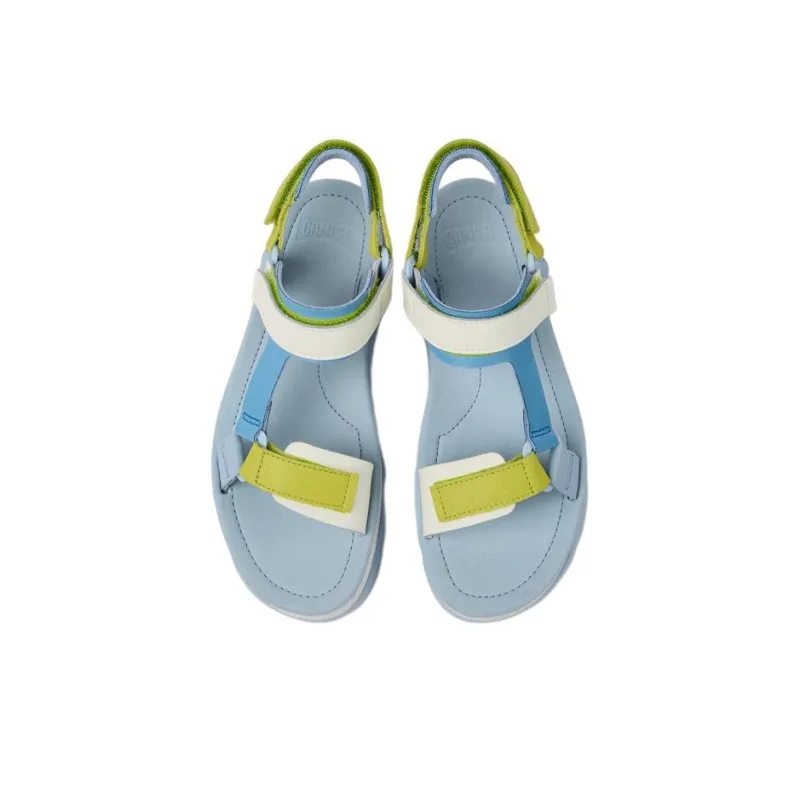 CAMPER Oruga Up 42mm Touch-strap Flatform Sandals-1