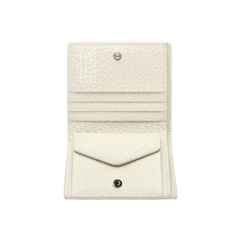 Maison Margiela Leather Wallet Women's White-2