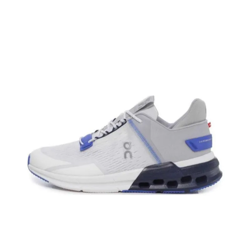 On Cloudnova Grey White-0