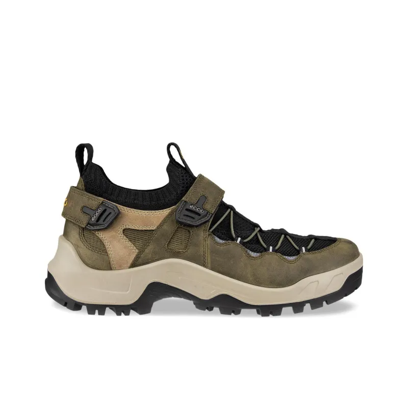 Ecco Off road Series Low Top Casual Shoes Men's Green-1