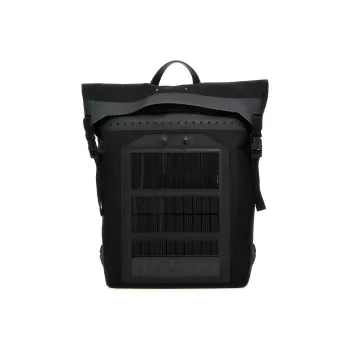 Maison Margiela Cotton With Calfskin Detail Backpack Regular Unisex Black