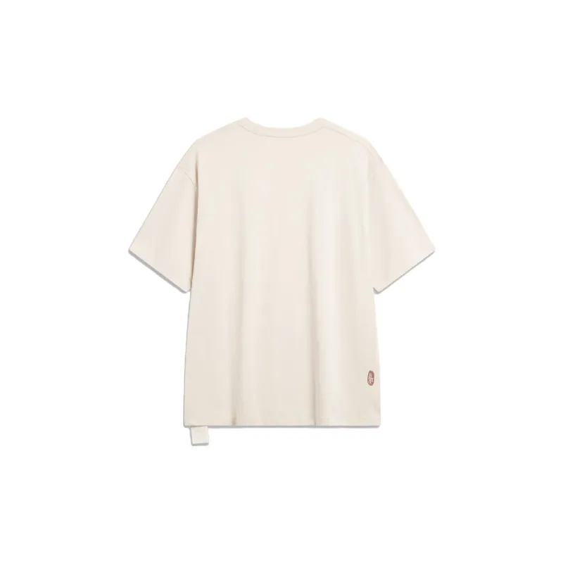 LiNing T Shirt Unisex Moonlight Gray-1