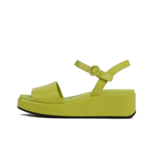 CAMPER Misia Suede Wedge Sandals