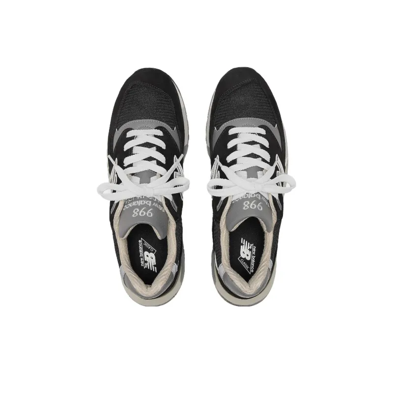 New Balance 998 MiUSA Black Silver-2