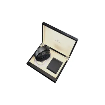 MEXICAN Top Grain Cow Leather Wallet Regular Men's Black