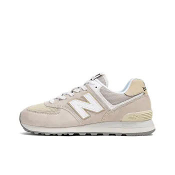 New Balance 574 Shoes 'Beige White'