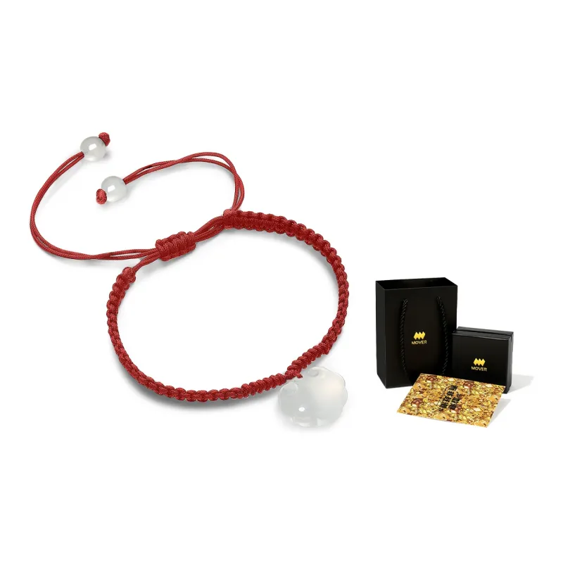 MOVER Chalcedony Jade Bracelets Unisex-4