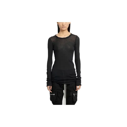 RICK OWENS T-Shirts Women's Black