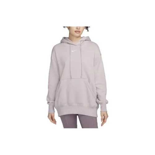 Nike Sweatshirts Women's White Gold/Purple