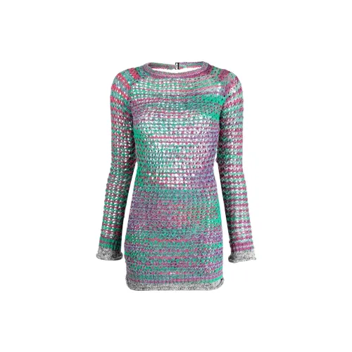 The Attico Long-Sleeved Dresses Women's Multicolor