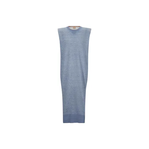 HUGO BOSS Sleeveless Dresses Women's Blue