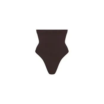 SKIMS SEAMLESS SCULPT HIGH-WAISTED THONG Underpants Women's ESPRESSO/Coffee