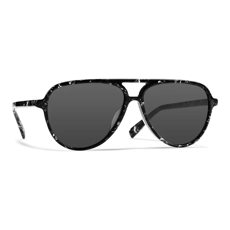 PROTAGO Acetate Nylon Aviator Sunglasses Unisex-2