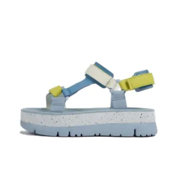 CAMPER Oruga Up 42mm Touch-strap Flatform Sandals