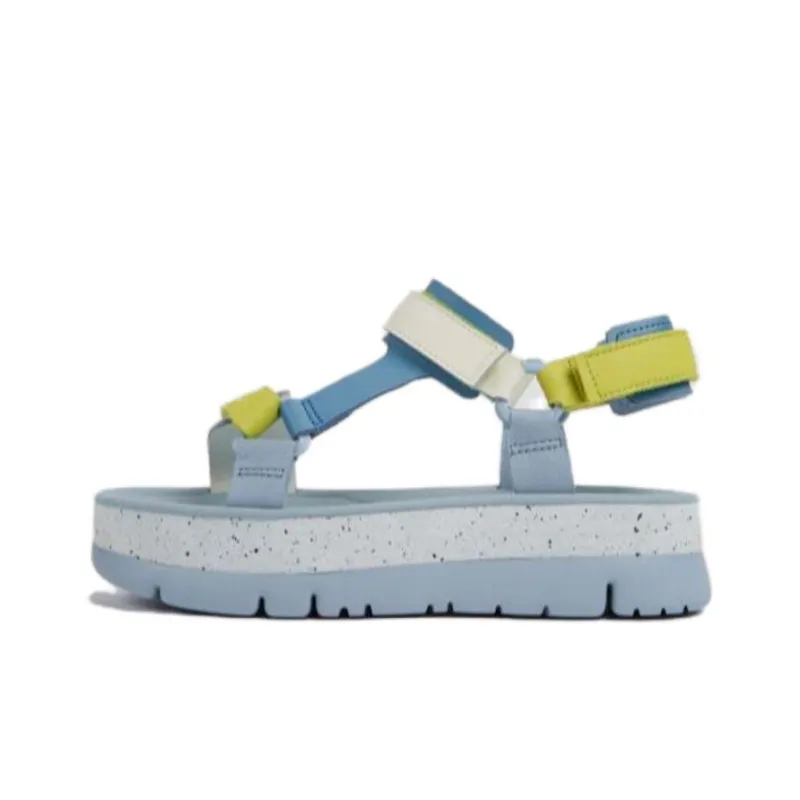 CAMPER Oruga Up 42mm Touch-strap Flatform Sandals-0