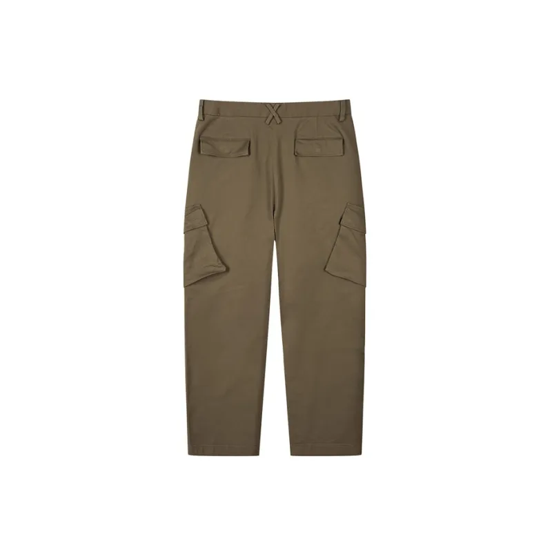 DAVID NAMAN Cargo Pants Men Khaki-1