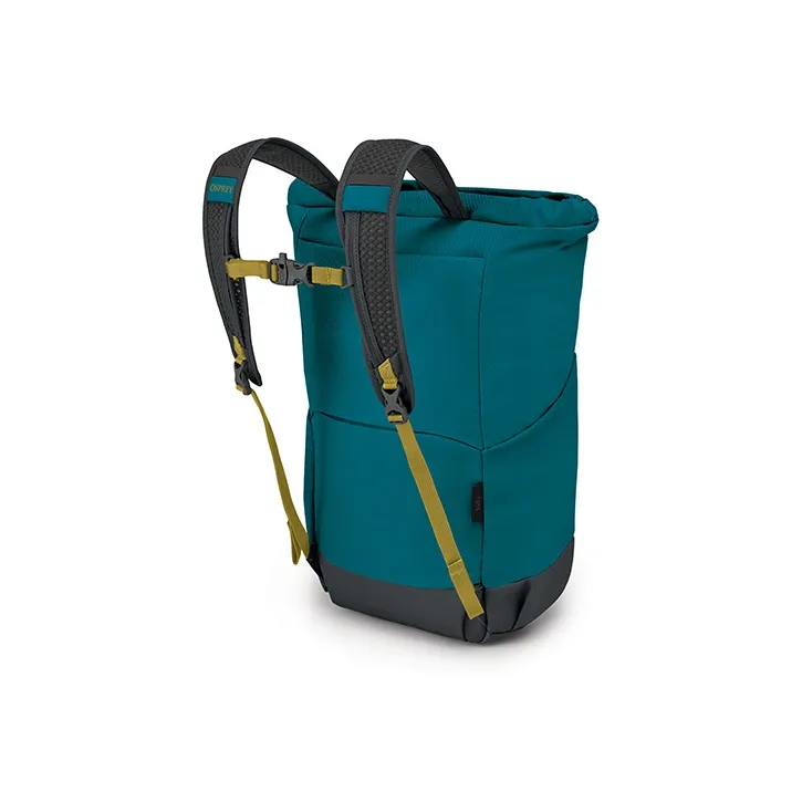 OSPREY Nylon Fabric Laptop Backpack Regular Unisex Blue Green-1