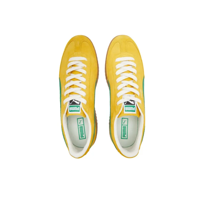 PUMA Colibri SD Anti Slip Wear Resistant Low Top Skateboard Shoes Men's Yellow Green-2
