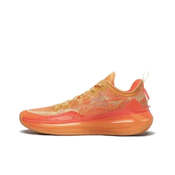 LiNing Liren 3 V2 Evening Glow Lightweight Rebound Low Top Basketball Shoes Men's Orange