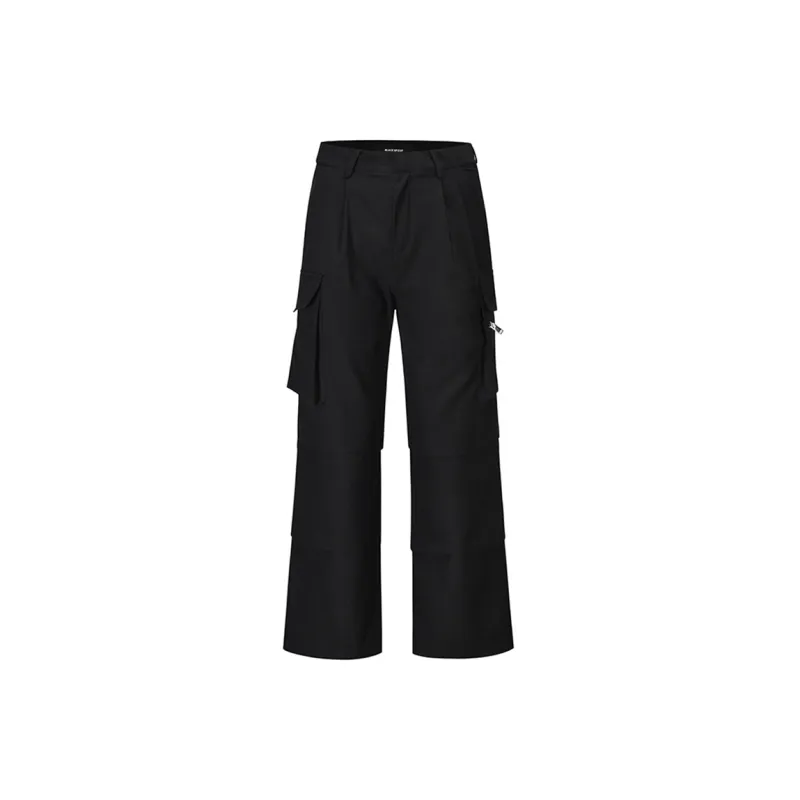 BLACK OF EXIT Casual Pants Men Black-1