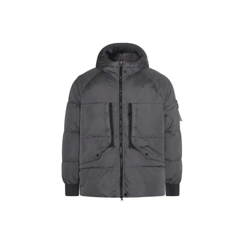 STONE ISLAND Down Jackets Men Gray