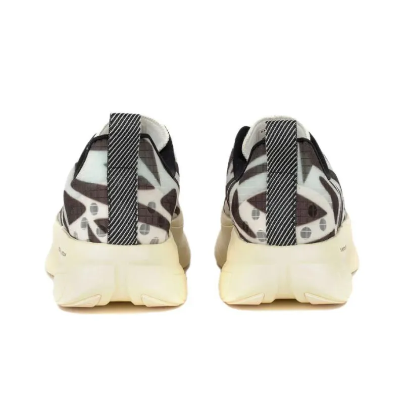 BRANDBLACK Kaiju Cushioning Low-Top Casual Shoes Women's Black White-4