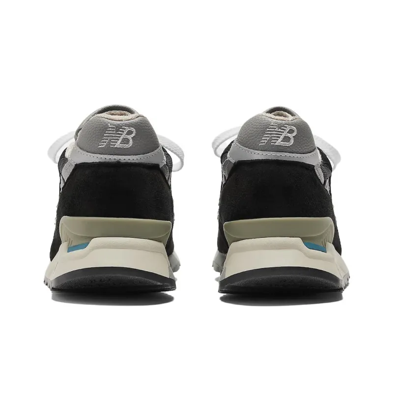 New Balance 998 MiUSA Black Silver-3