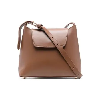 Elleme Calfskin Shoulder Bag Women's Brandy Brown