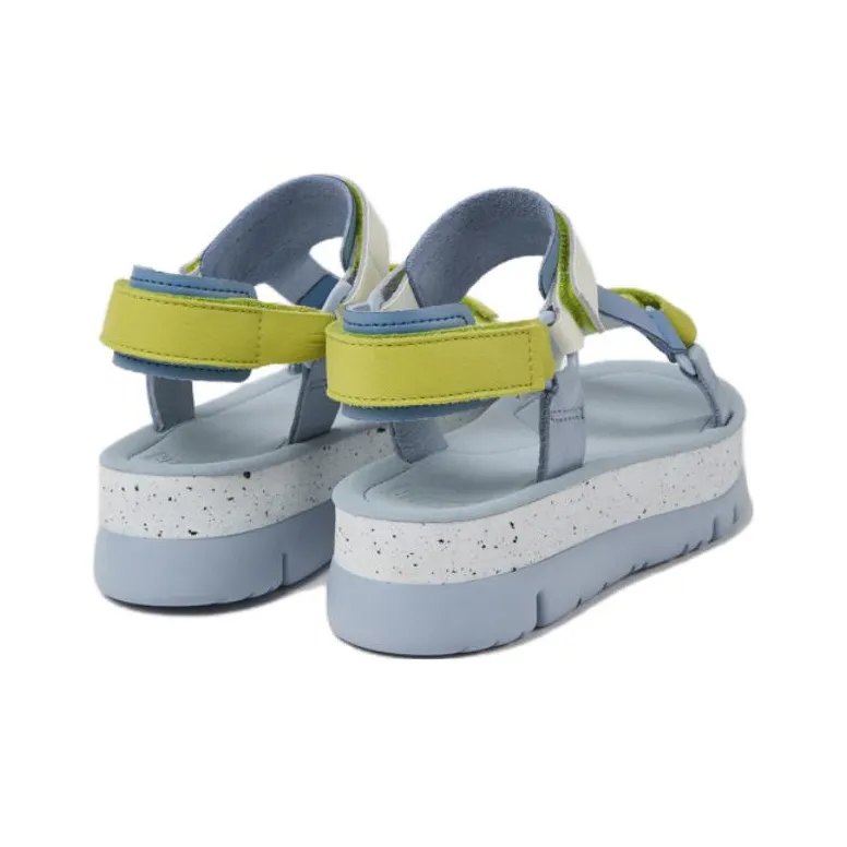 CAMPER Oruga Up 42mm Touch-strap Flatform Sandals-2