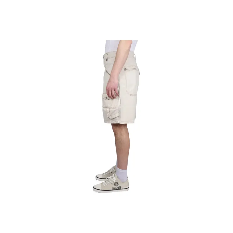 ISABEL MARANT Peio Denim Bermuda Shorts-2