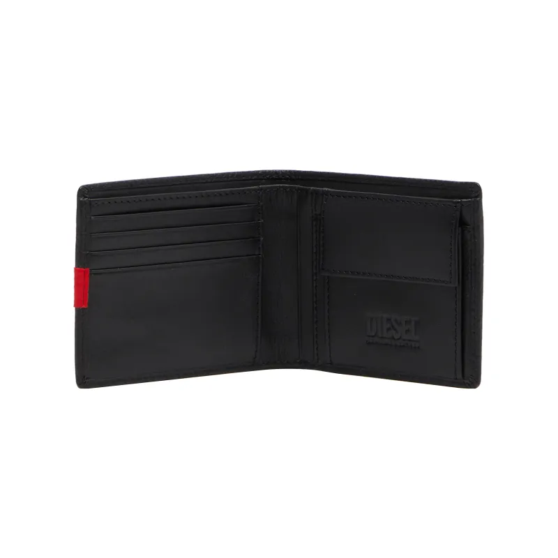 DIESEL Cow Leather Wallet Men's Black-2