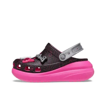 Crocs Crush Clog Barbie Black Pink Women's