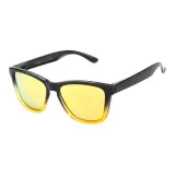Black Gradient Frame with Metallic Lens