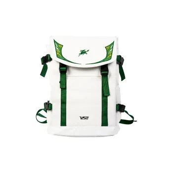 Venson Badminton Racket Bags 3 Pcs Sporty Style Backpack White Unisex Independent Shoe Compartment