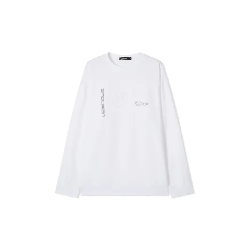 Cabbeen Sweatshirts Men Bleached White 02