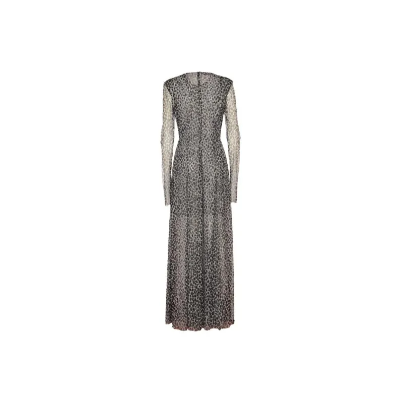 PHILOSOPHY DI LORENZO SERAFINI Long-Sleeved Dresses Women's Black-1