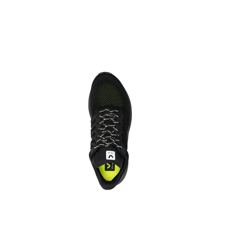VEJA Marlin V Knit Lace Up Sneakers 'Black'-4