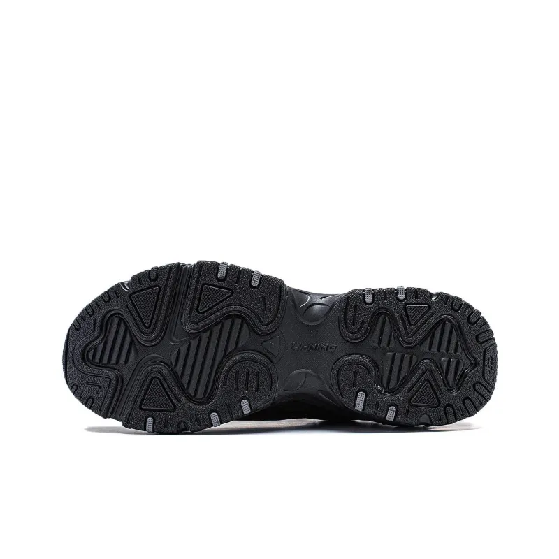 LiNing Brown Sugar Low-Top Casual Shoes Men's Black-6