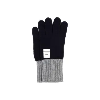 THOM BROWNE Rwb Stripe Knitted Gloves