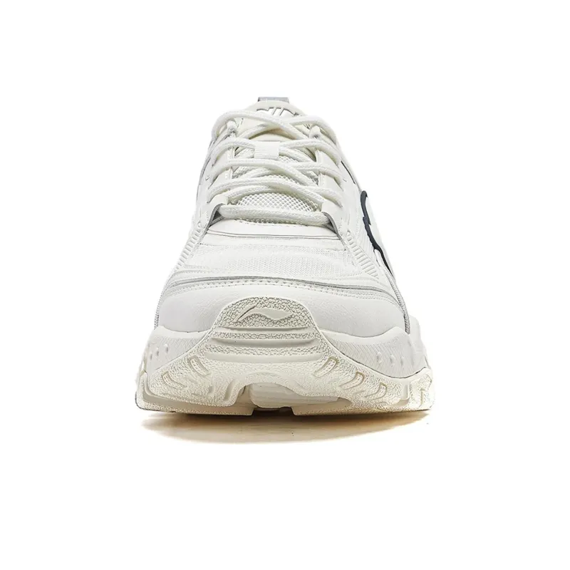 LiNing Brown Sugar Low Top Casual Shoes Men's White-4