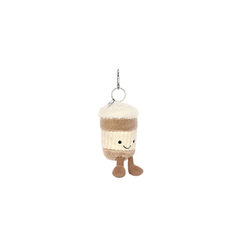 JELLYCAT Amuseables Coffee-To-Go Bag Charm-2