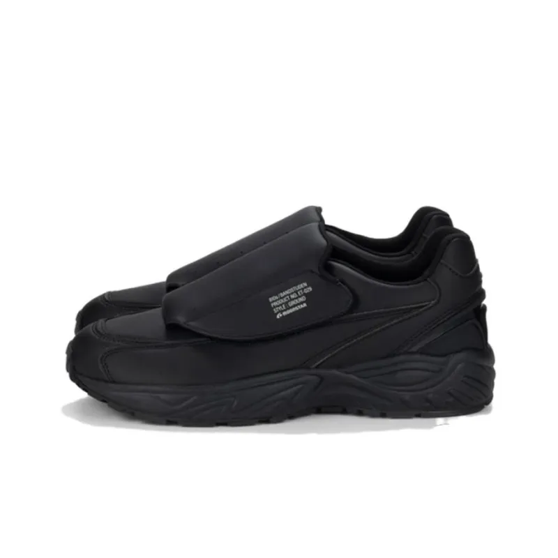 MoonStar 810s ET 029 BAND STUDEN Cushioning Anti-Slip And Wear-Resistant Low-Top Casual Shoes Unisex Black Gray-0