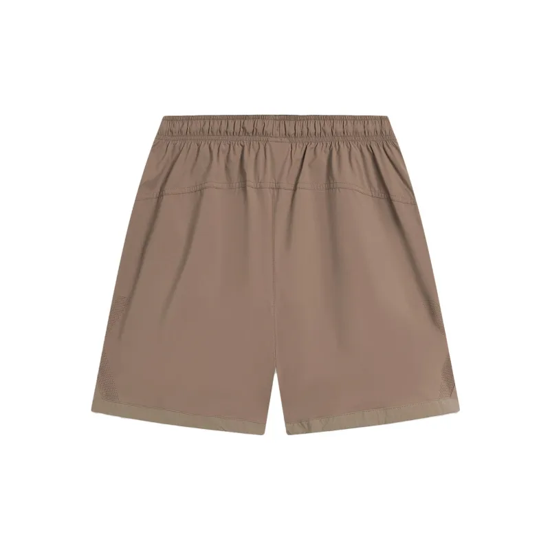 LINING Badfive Casual Shorts Men Mushroom Brown-1