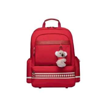 SAMSONITE Polyester Backpack Medium Size Kids' Red